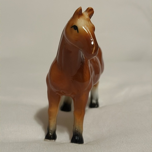 VINTAGE Horse Figurine Miniature 3” - Picture 3 of 9